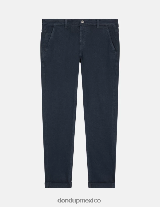 Azul marino DONDUP hombres Vaqueros ajustados Konor en denim elástico Bull vestir D0VXD663
