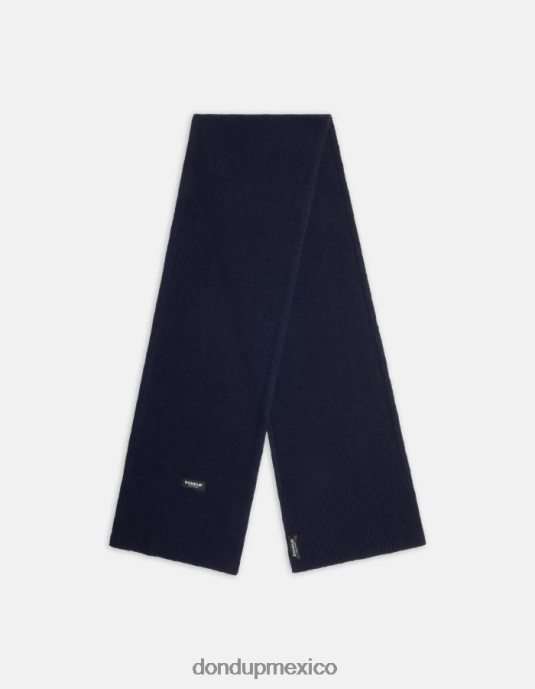 Azul marino DONDUP hombres bufanda de cachemira accesorios D0VXD1004