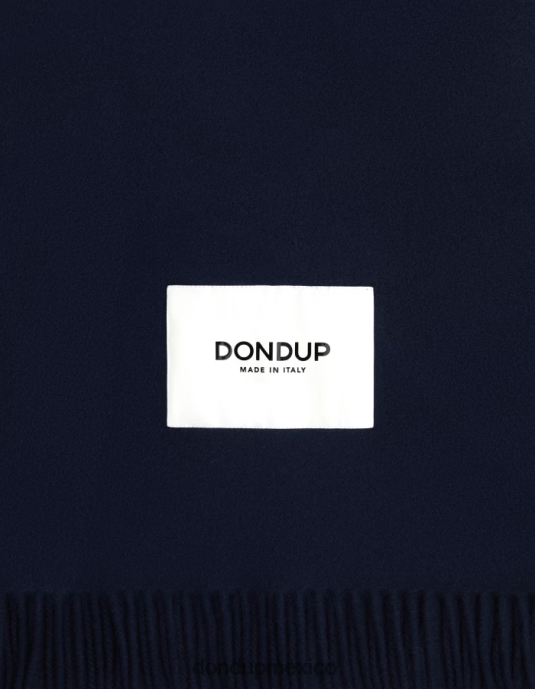 Azul marino DONDUP hombres bufanda de lana accesorios D0VXD1002