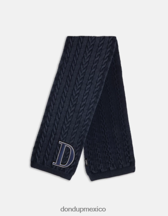 Azul marino DONDUP hombres bufanda de lana accesorios D0VXD944