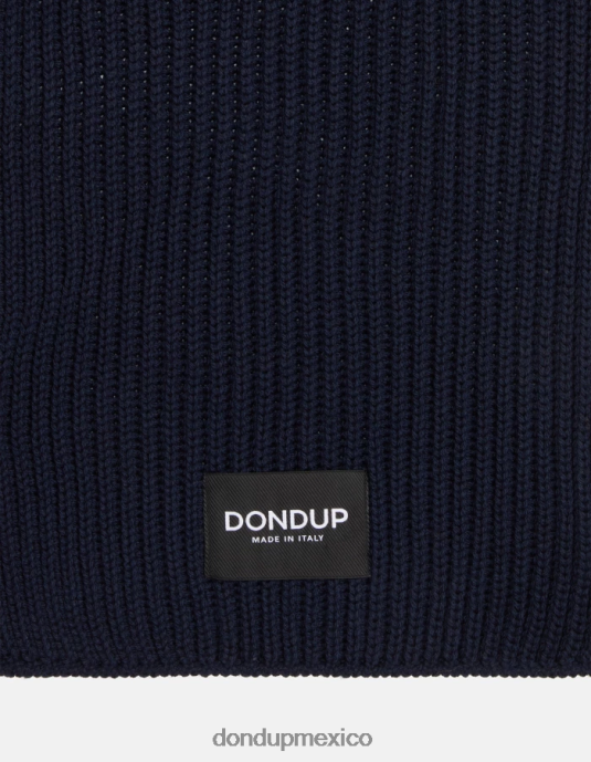 Azul marino DONDUP hombres bufanda de lana accesorios D0VXD954