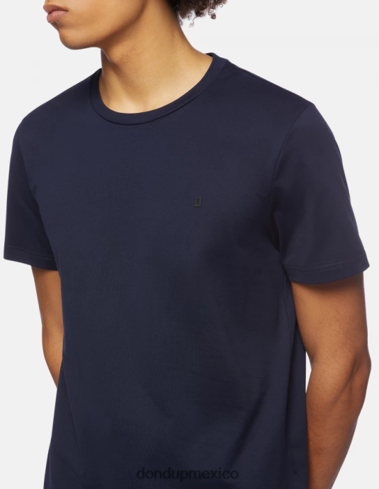 Azul marino DONDUP hombres camiseta de punto regular fit vestir D0VXD800