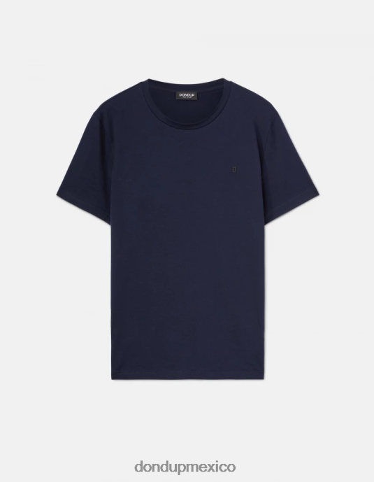 Azul marino DONDUP hombres camiseta de punto regular fit vestir D0VXD800