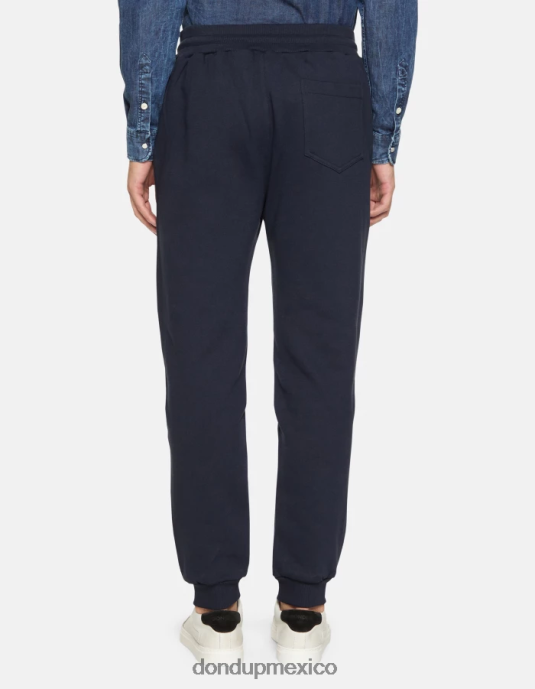 Azul marino DONDUP hombres joggers regular fit de lana vestir D0VXD713