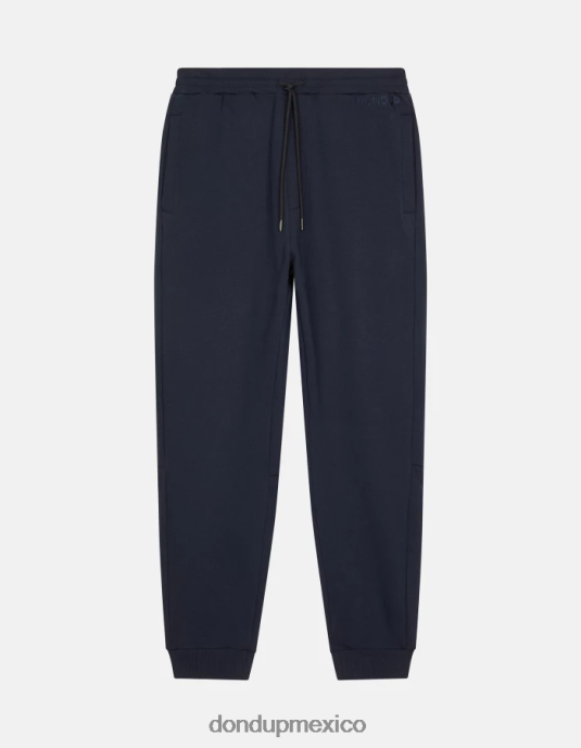 Azul marino DONDUP hombres joggers regular fit de lana vestir D0VXD713