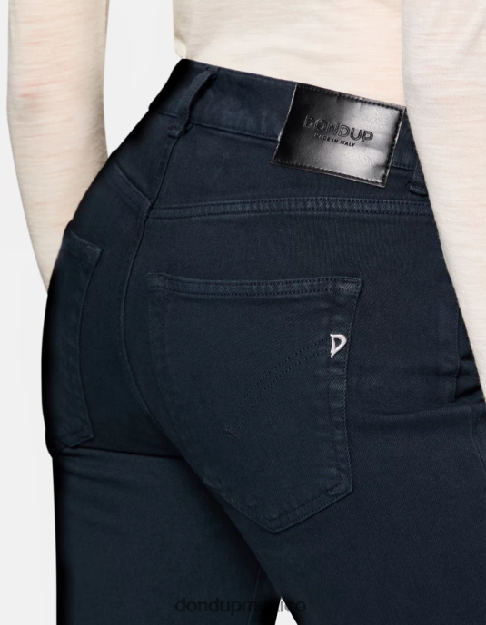 Azul marino DONDUP mujer Vaqueros slim fit Daila en denim elástico Bull vestir D0VXD1