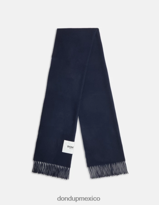 Azul marino DONDUP mujer bufanda de lana accesorios D0VXD540