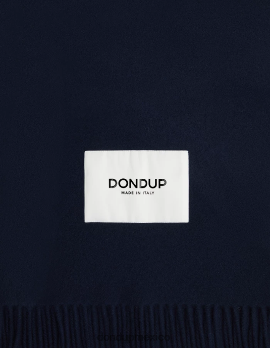 Azul marino DONDUP mujer bufanda de lana accesorios D0VXD540