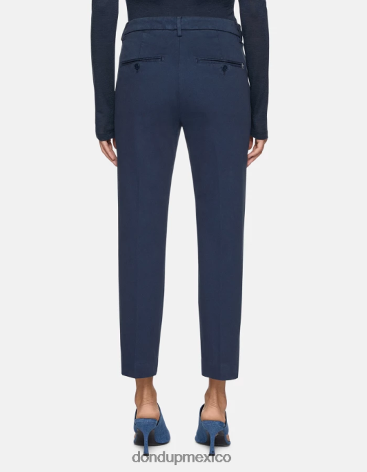 Azul marino DONDUP mujer pantalones holgados de tricotina nima vestir D0VXD233