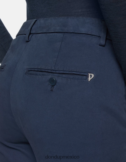 Azul marino DONDUP mujer pantalones holgados de tricotina nima vestir D0VXD233