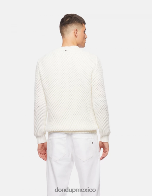 alabastro DONDUP hombres jersey de lana con cuello en V vestir D0VXD875