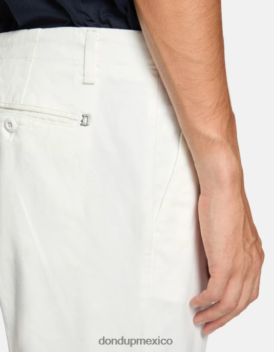 alabastro DONDUP hombres pantalones ben carrot fit de algodón vestir D0VXD717