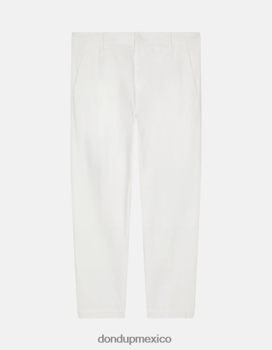 alabastro DONDUP hombres pantalones ben carrot fit de algodón vestir D0VXD717
