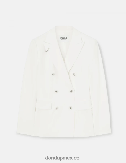 alabastro DONDUP mujer blazer de algodón con doble botonadura vestir D0VXD369