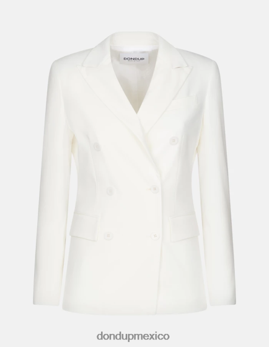 alabastro DONDUP mujer blazer de algodón con doble botonadura vestir D0VXD372