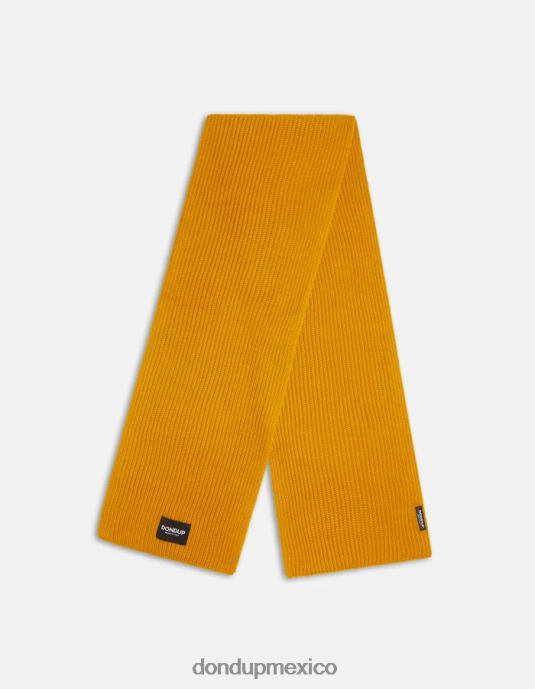 amarillo ocre DONDUP hombres bufanda de lana accesorios D0VXD949