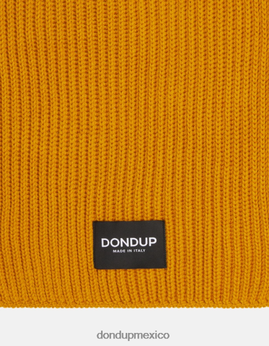 amarillo ocre DONDUP hombres bufanda de lana accesorios D0VXD949