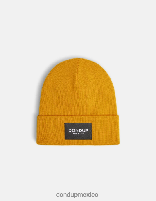 amarillo ocre DONDUP hombres sombrero de lana accesorios D0VXD993