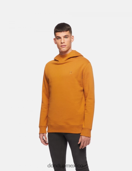amarillo ocre DONDUP hombres sudadera con capucha y corte regular vestir D0VXD847