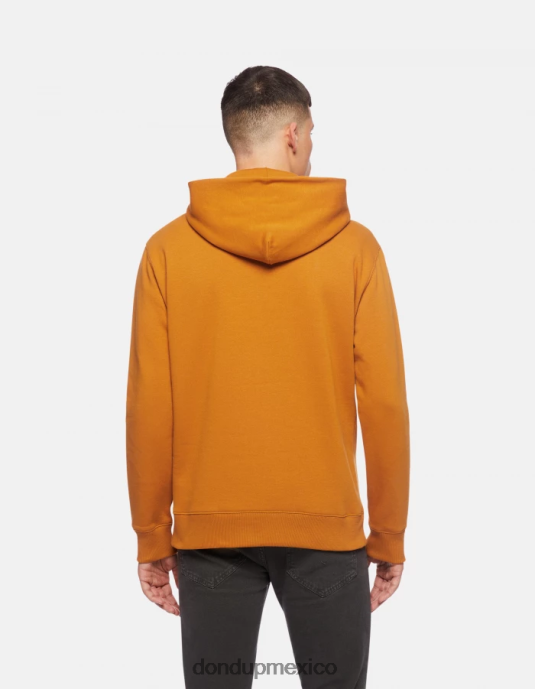 amarillo ocre DONDUP hombres sudadera con capucha y corte regular vestir D0VXD847