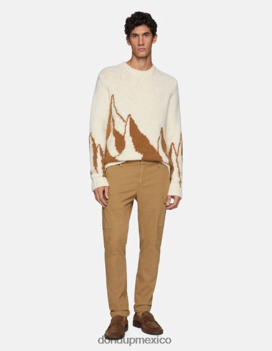 arena DONDUP hombres pantalones eddy slim de algodón vestir D0VXD776