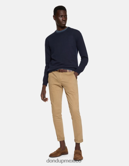 arena DONDUP hombres pantalones gaubert slim de algodón vestir D0VXD687