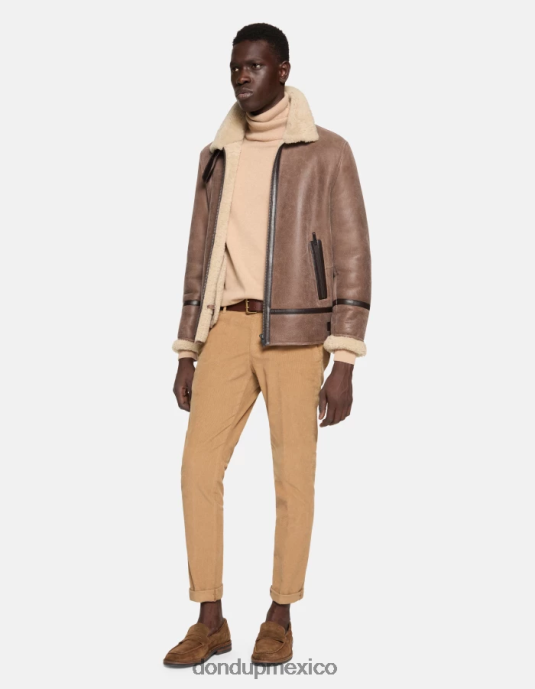 arena DONDUP hombres pantalones gaubert slim de terciopelo vestir D0VXD763