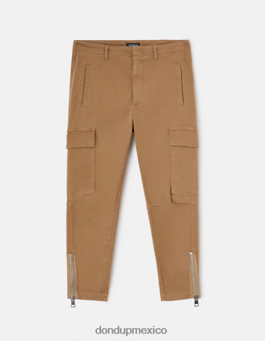 arena DONDUP mujer pantalones cargo de algodón eve vestir D0VXD162