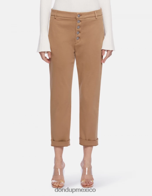 arena DONDUP mujer pantalones holgados de tricotina nima vestir D0VXD232