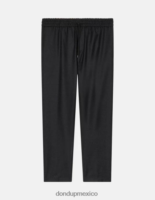 asfalto DONDUP hombres joggers de franela yuri vestir D0VXD728