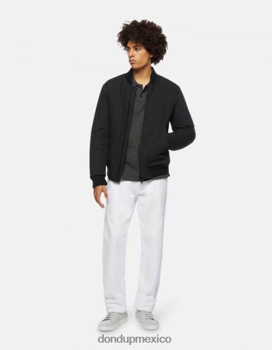 asfalto DONDUP hombres polo de piqué regular fit vestir D0VXD820