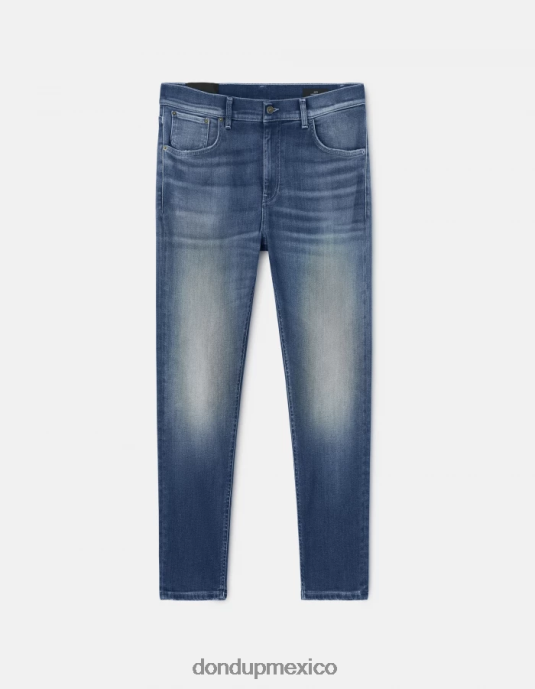 azul DONDUP hombres Vaqueros súper ajustados Alex en denim elástico vestir D0VXD572