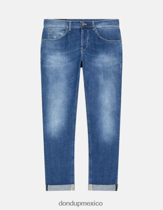 azul DONDUP hombres jeans ajustados george en denim elástico vestir D0VXD573