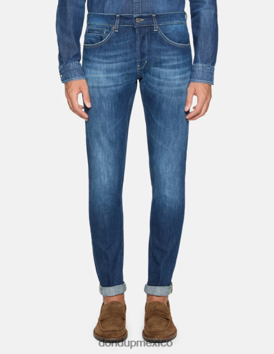 azul DONDUP hombres jeans ajustados george en denim elástico vestir D0VXD575