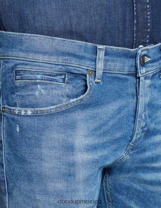 azul DONDUP hombres jeans ajustados george en denim elástico vestir D0VXD586