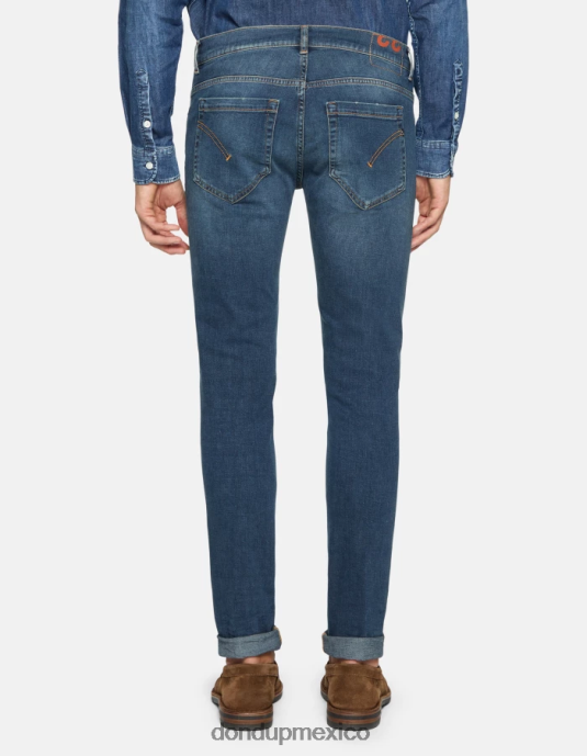 azul DONDUP hombres jeans ajustados george en denim elástico vestir D0VXD594