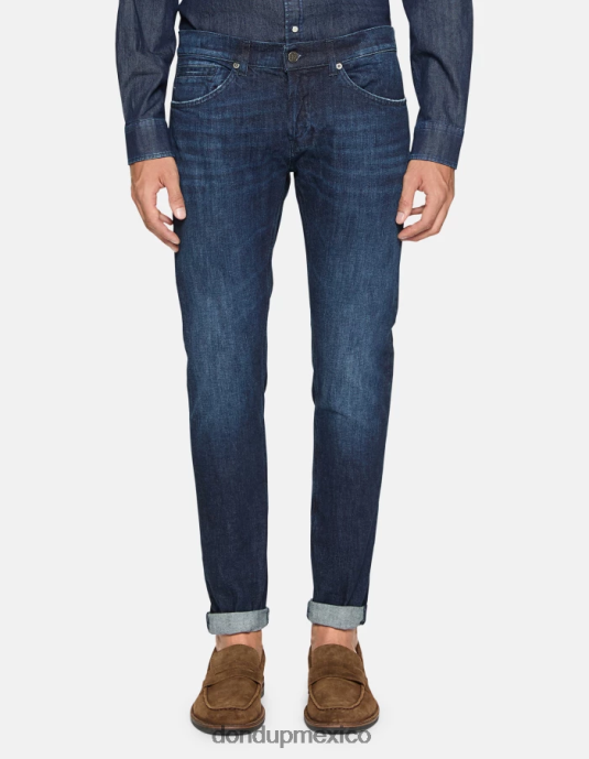 azul DONDUP hombres jeans ajustados george en denim elástico vestir D0VXD606