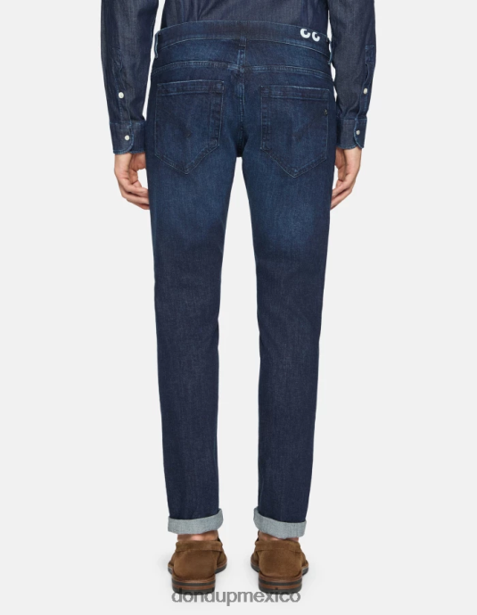 azul DONDUP hombres jeans ajustados george en denim elástico vestir D0VXD606