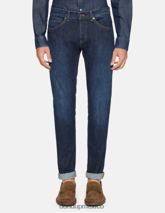 azul DONDUP hombres jeans ajustados george en denim elástico vestir D0VXD609