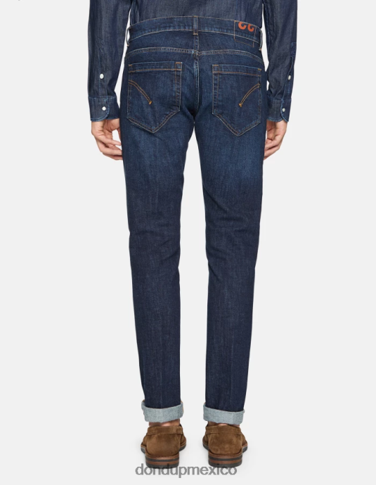 azul DONDUP hombres jeans ajustados george en denim elástico vestir D0VXD609