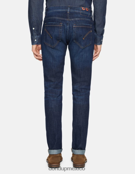 azul DONDUP hombres jeans ajustados george en denim elástico vestir D0VXD615