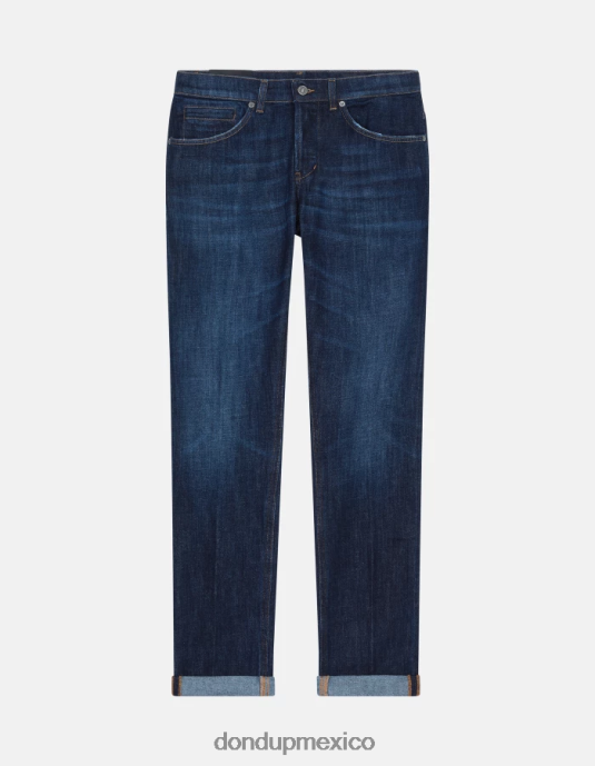 azul DONDUP hombres jeans ajustados george en denim elástico vestir D0VXD615