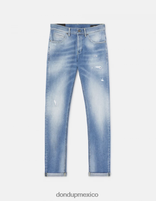 azul DONDUP hombres jeans ajustados george en denim elástico vestir D0VXD660