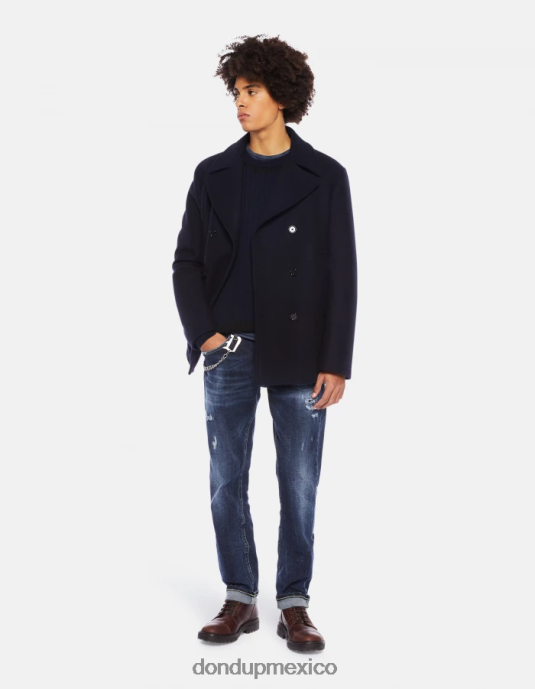 azul DONDUP hombres jeans ajustados george en denim elástico vestir D0VXD661