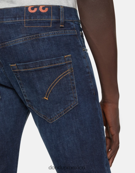 azul DONDUP hombres vaqueros mius slim de denim elástico vestir D0VXD560