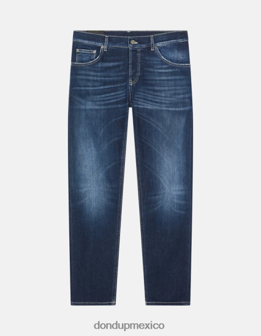 azul DONDUP hombres vaqueros mius slim de denim elástico vestir D0VXD591