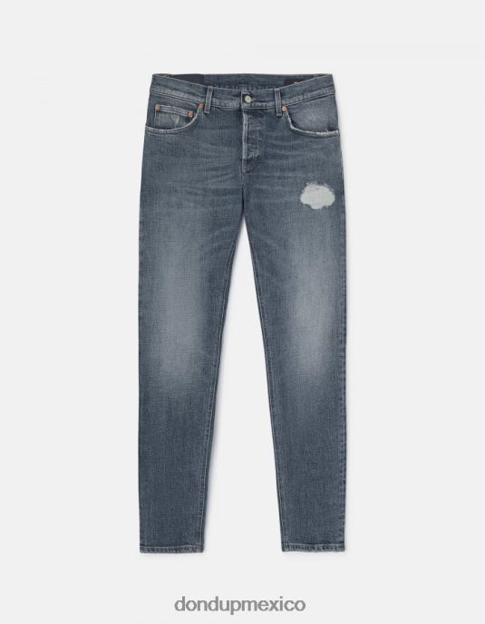 azul DONDUP hombres vaqueros mius slim de denim elástico vestir D0VXD622