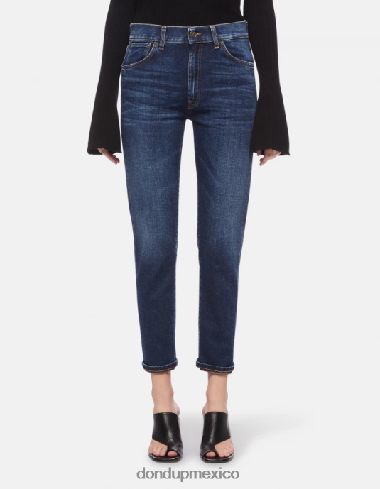 azul DONDUP mujer Vaqueros Daila slim de denim elástico vestir D0VXD57