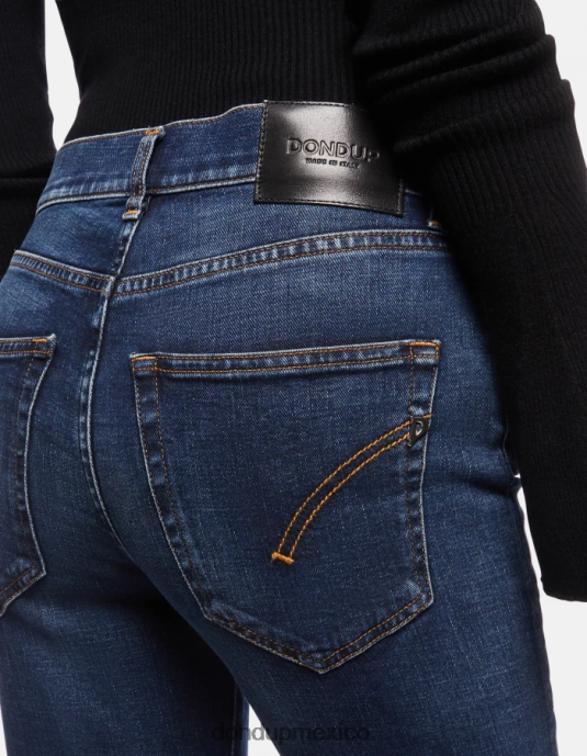 azul DONDUP mujer Vaqueros Daila slim de denim elástico vestir D0VXD57