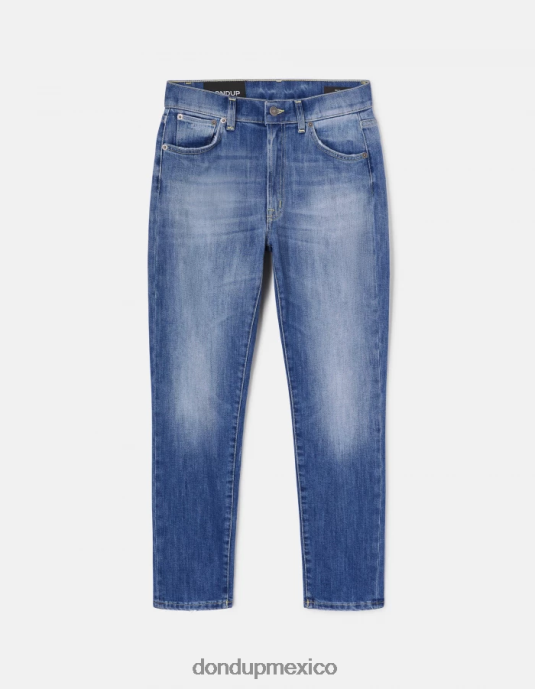 azul DONDUP mujer Vaqueros Daila slim de denim elástico vestir D0VXD63